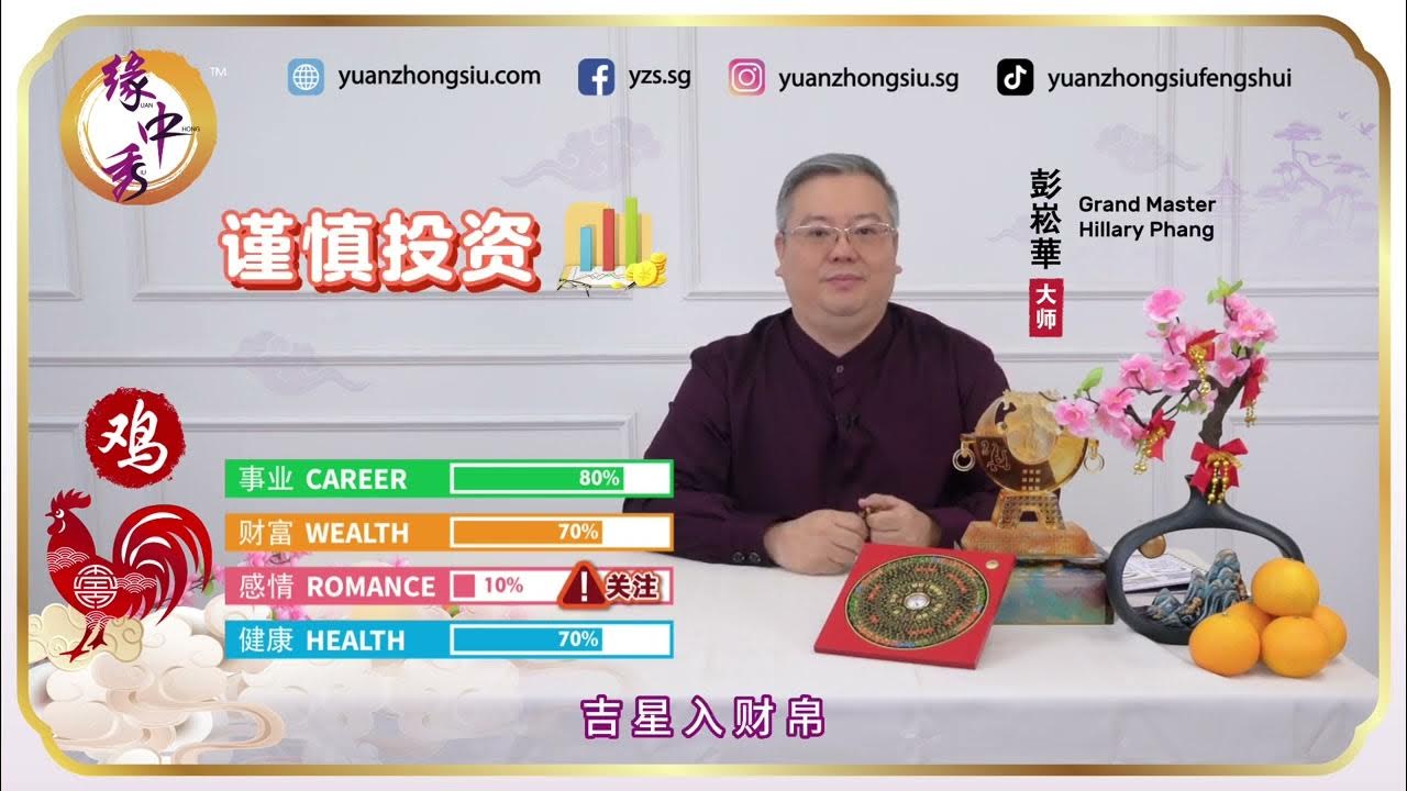 2024 Rooster Zodiac Forecast 生肖属鸡运程 by Grand Master Hillary Phang YouTube