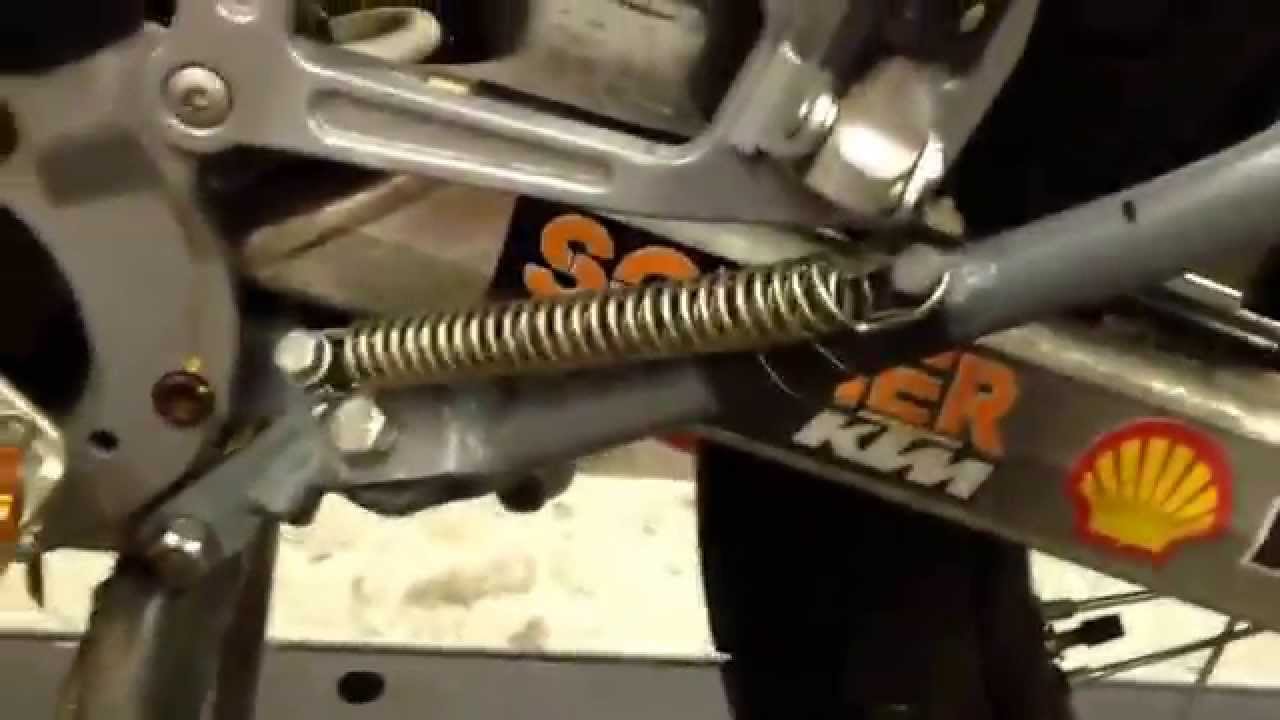 KTM LC4 SW Motech Side Stand Mod 