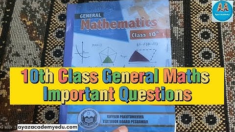 10th Class General Maths Guess Paper 2023 | General Maths Class 10 Important Questions 2023