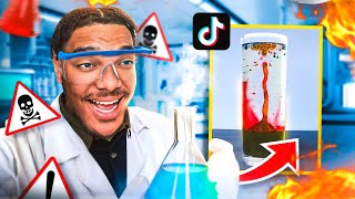 JE TEST DES EXPÉRIENCE SCIENTIFIQUE TIKTOK #2 (imaginez j’ai tout flop…)