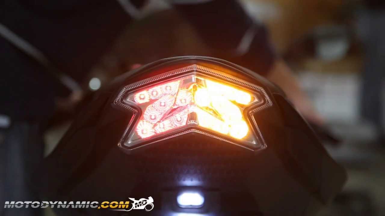 2013 2014 2015 2016 2017 2018 Kawasaki Ninja ZX-6R Z800 LED Tail 