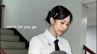 never let you go - keenan te // speed up