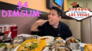 Affordable and Delicious Dim Sum All Day in Las Vegas  Yum Cha Restaurant Food Review  $4 Dim Sum.
