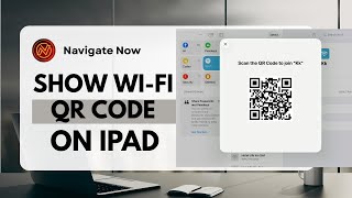 How to show Wi Fi QR code on iPad screenshot 5