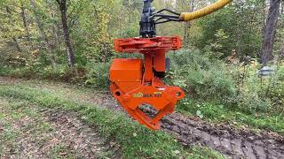 BioJack 400 Combi AllinOne Forestry Attachment For Excavators