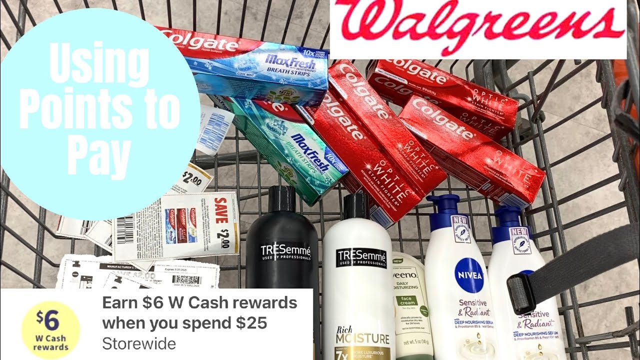 Walgreen Spend 25 get back 6 Using Points to Pay 1116 YouTube