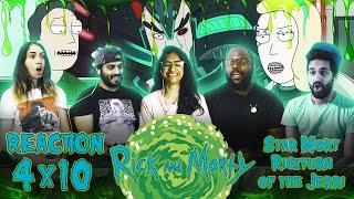 Rick and Morty - 4x10 Star Mort Rickturn of the Jerri - Group Reaction
