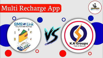 SMS Link Wallet VS K K Groups ! Best Vs Best Multi Recharge App ! High Commission Recharge Wellet