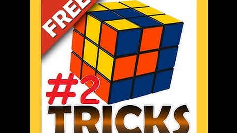 Tutorial, How to make a chessboard pattern on a rubik
