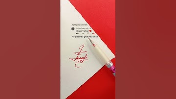 Farhan Signature Design | How To Sign The Letter F #shorts