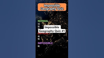 95% Fail the Impossible Geography Quiz Question #youtubeshorts #geography #quiz