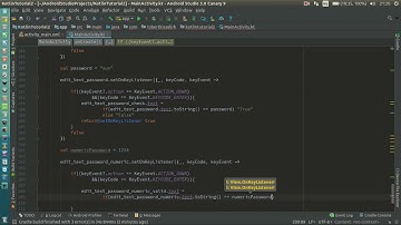 Android Kotlin Usage Tutorial #017 - EditText - Password(numeric)