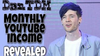 Details DanTDM's Monthly YouTube Income Revealed || DanTDM YouTube Earnings || YT Income || YouTube Income News