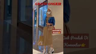 Rekomendasi Fashion Outfit Hits #ootd#dress#jaket#jaketjeans#hijab#hijabstyle#hijabers#croptop