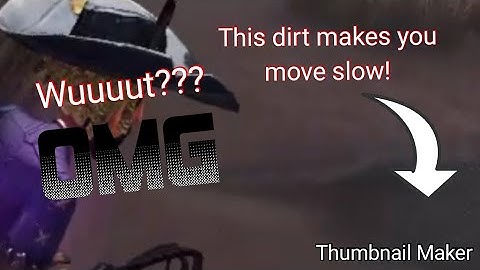 Identity V easter egg:"The Dirt Which Makes You Slow"