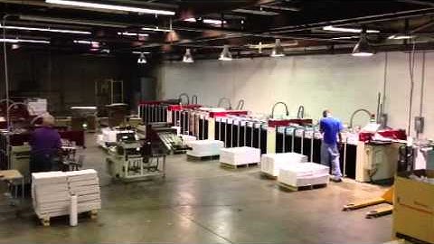 Two Setmaster Collators in action