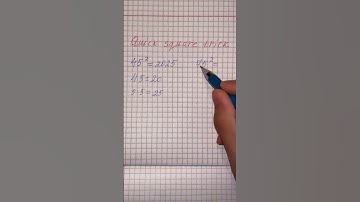 Easy way to square numbers ending with 5!🍭   Follow for more!✨ #tricks #lovenumbers