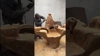 Satisfying Wooden Processing Working Video
