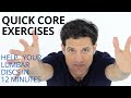 Quick Standing Core Workout to Stabilize your Lower Back