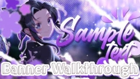 GFX Discord Banner Walkthrough