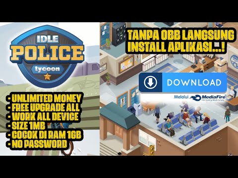 TERBARU! DOWNLOAD GAME IDLE POLICE TYCOON APK + MOD (UNLIMITED MONEY) V1.2.2 NO PASSWORD