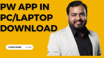 How to download Physics Wallah App for laptop/PC ????? #pw #alakhpandey