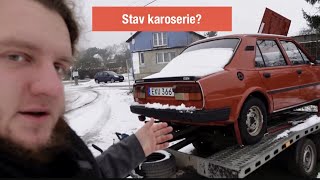Škoda 120 GLS M1 | Stav karoserie po 37 letech ve Švédsku?