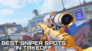 Best Sniper Spots in TAKEOFF COD Mobile