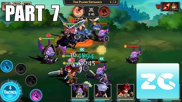 Tactics Squad Dungeon Heroes Android IOS Walkthrough Part 7 Heidel Plain Gameplay HD