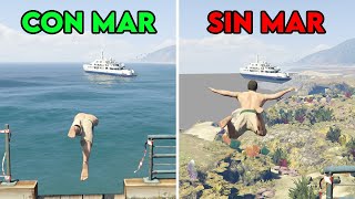 ¿Qué pasa si QUITAMOS EL MAR del GTA 5?