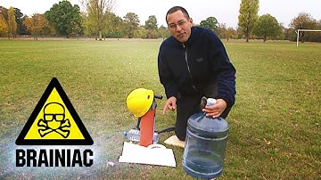 How to make a Water Bottle Rocket | Brainiac