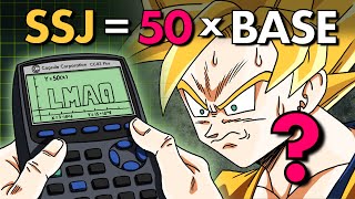 Is Super Saiyan Really a 50x Increase?