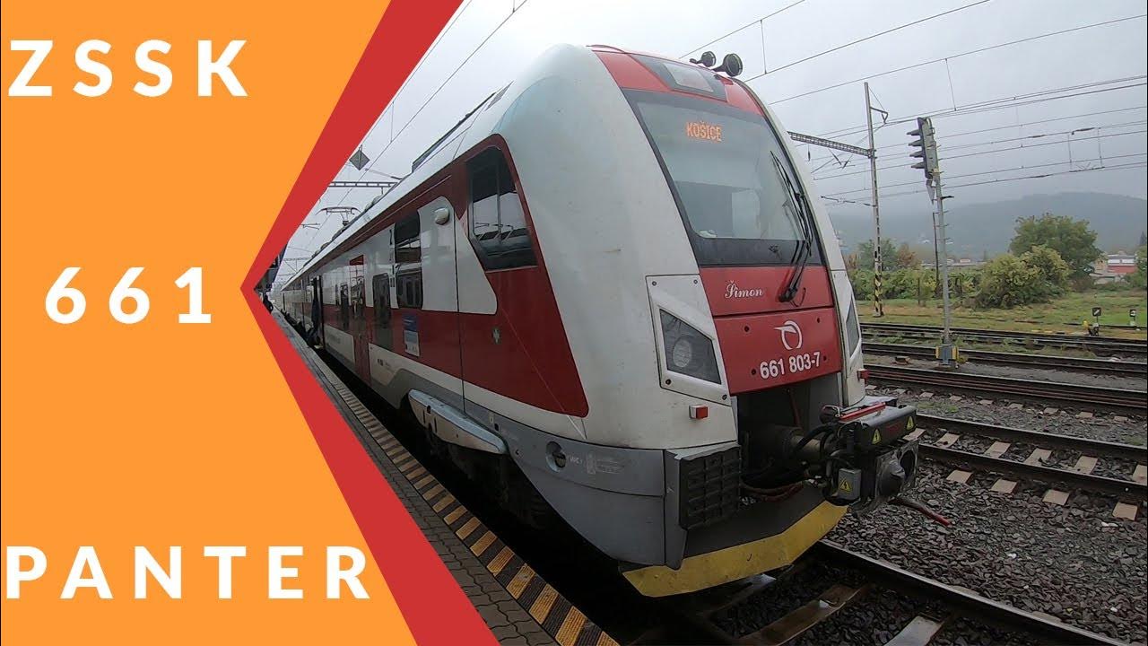 Interiér nového vlaku ZSSK 661 Panter - YouTube