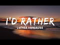 I’d Rather - Luther Vandross | REYNE COVER (Lyrics)