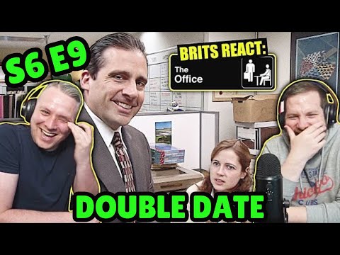 British Guys HILARIOUS The Office Reaction Season 6 Episode 9 Double Date