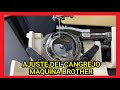 Como AJUSTAR una maquina de coser BROTHER