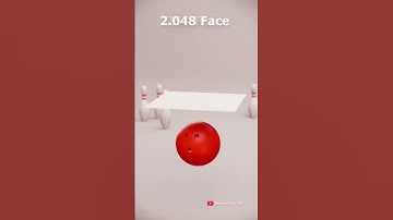 Cloth simulation in Blender to 16384 faces