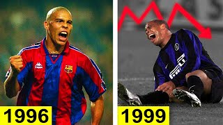 ¿Por qué Ronaldo Nazario dejó el Fc Barcelona?