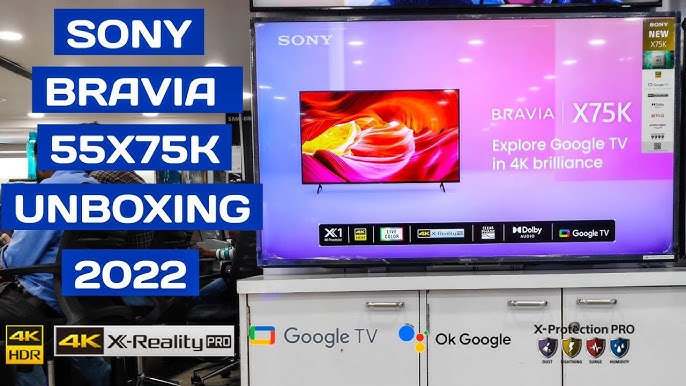 Sony 65 Class X75K 4K HDR LED 4K UHD Smart Google TV