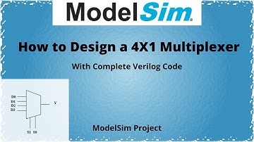 How to design Mux (Multiplexer) || Conditional || Electronics Hub PK || Verilog Project