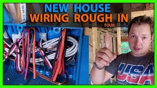 New House Wiring Rough In Project Tour!