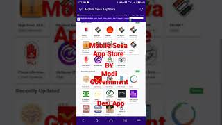 Mobile Seva App Store || By Modi Government || Indian Play Store #shorts screenshot 1