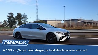 Mercedes EQS 450+ : combien de kilomètres peut-on faire en 24 heures ?