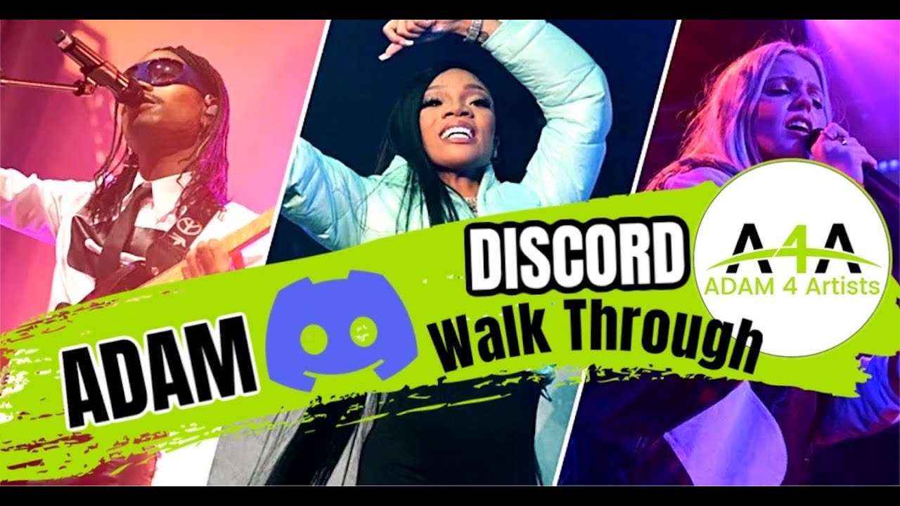ADAM 4 Artists Discord Walk Through - YouTube