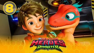 🦖 Диностер 8 серія. Порятунок малого Раптора