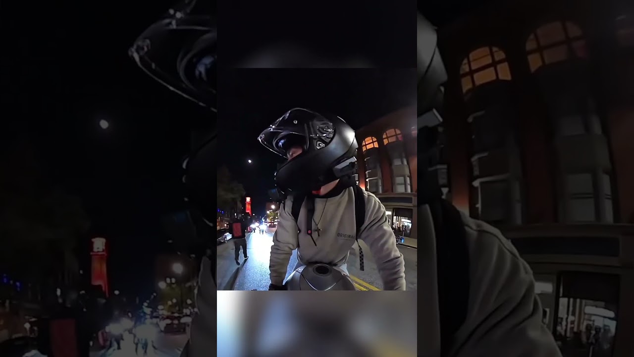 Дорожный хулиган против группы байкеров 😡 @archangel.riderr