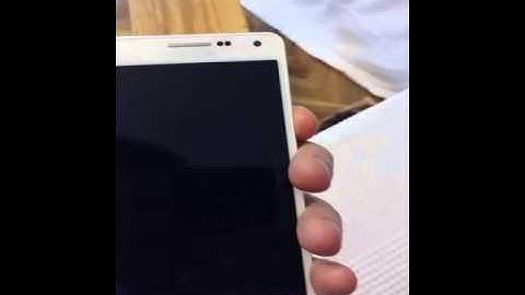 Samsung galaxy A5, screen doesnt work