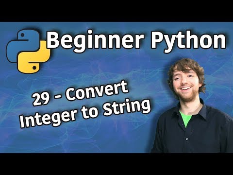 Video: Bagaimana Anda mengonversi int ke byte dengan Python?