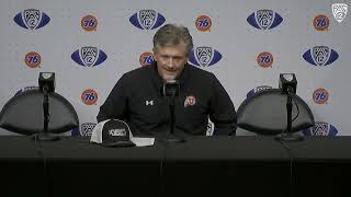 Kyle Whittingham Postgame Press Conference | 2022 Pac-12 Football Championship Game