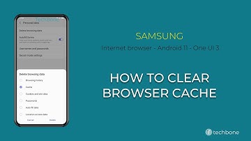 How to Clear Browser Cache - Samsung Internet [Android 11 - One UI 3]